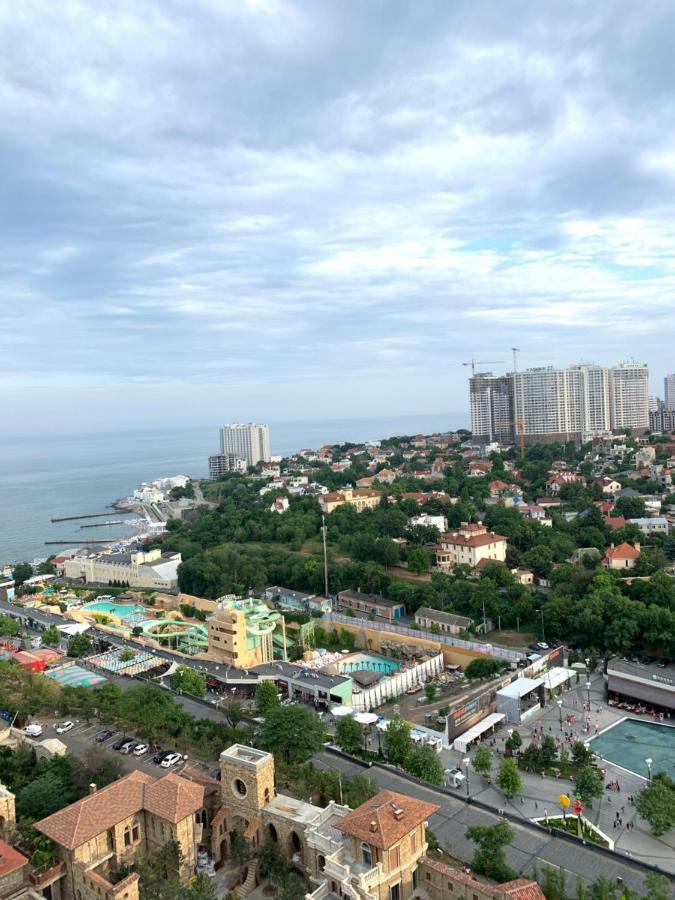 Gagarin Plaza Sea View Apart Arcadia 198 Lägenhet Odessa Exteriör bild
